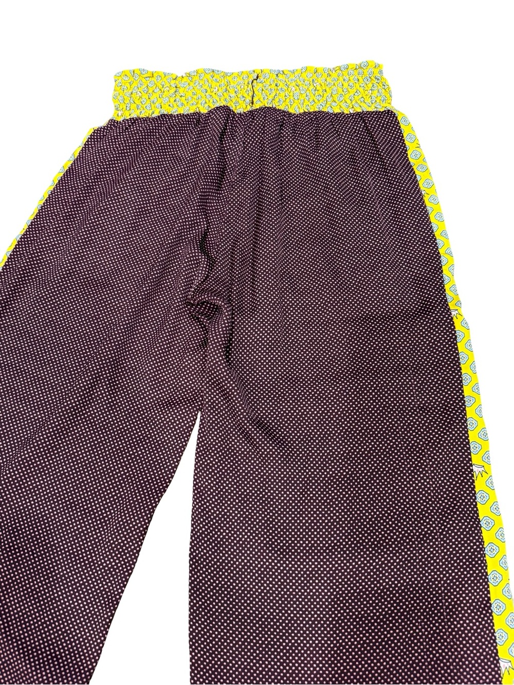 ✨ Aerie Boho Silky Wide Leg Lounge Pants Multi Print Size M No Belt - Picture 11 of 11